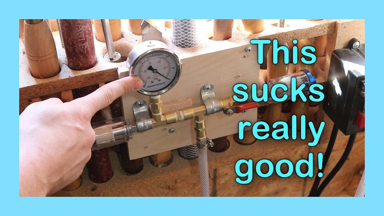 Vacuum for lathe - How I made it work! (Part 2 of 2)