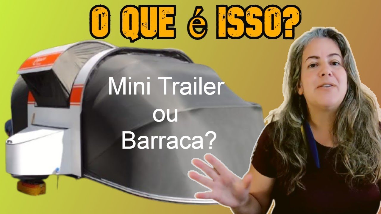 Mini Trailer Fabricado em Curitiba - Xispar Mini Trailer - Amor sobre Rodas Dicas de Viagem Ep113