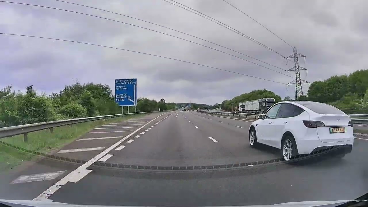High-Speed Dash Cam Adventure: Newport to IKEA Cardiff – A  Ride Through South Wales