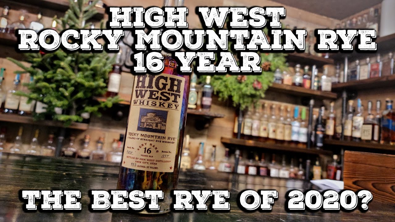 High West 16 Rocky Mountain Rye whiskey review! Breaking the seal EP#126