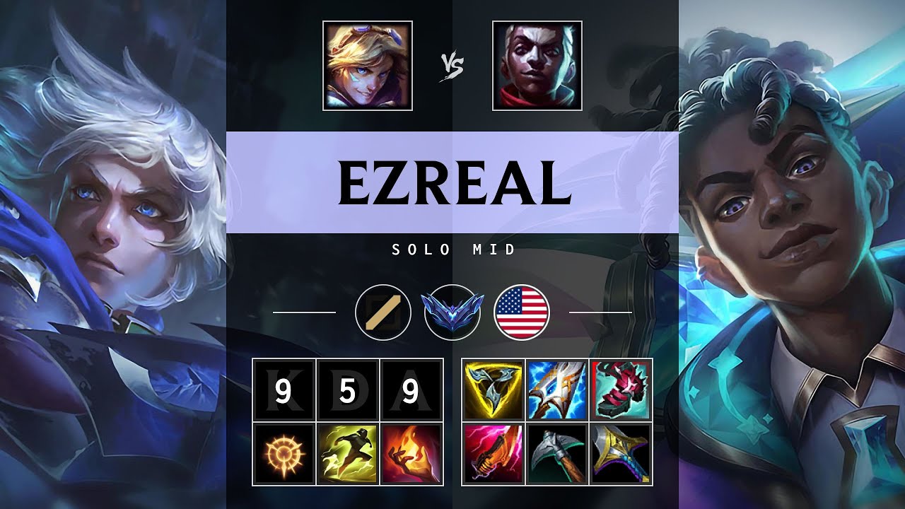 Ezreal Mid vs Ekko - NA Diamond Patch 25.21