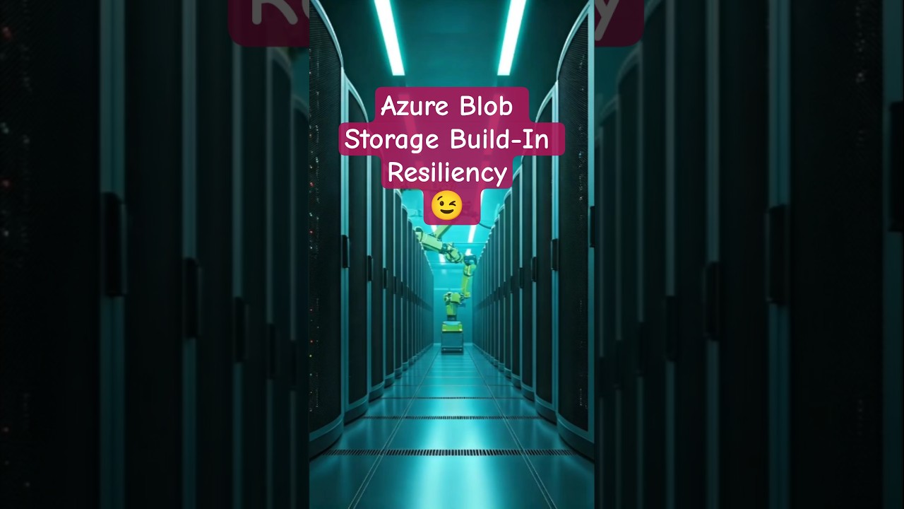 Azure Blob Storage Build-In Resiliency 😉 | #azure #azurestorage #blobstorage