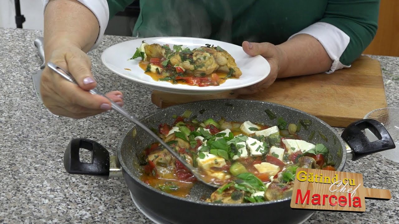 Ciorbă de gulii | Tocăniţă de pui | Paste cu brânză la cuptor | Gătind cu chef Marcela