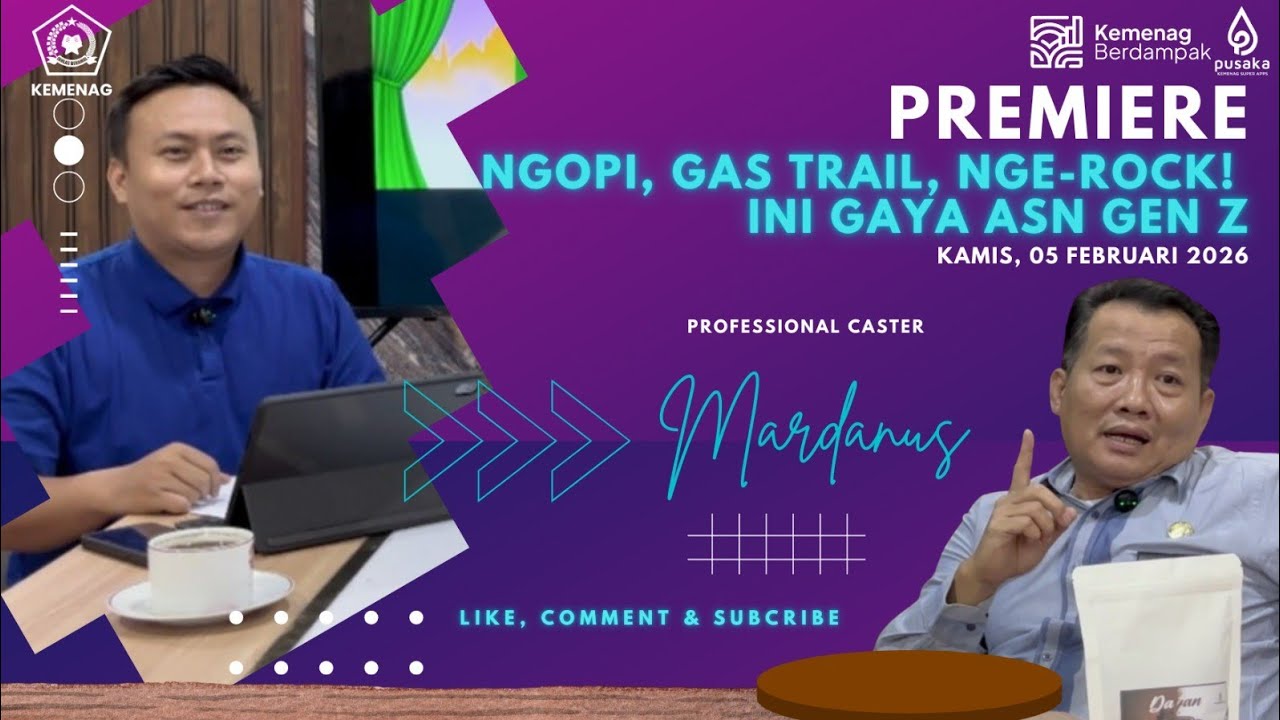 Ngopi, Gas Trail, Nge-Rock! Ini Gaya ASN Gen Z