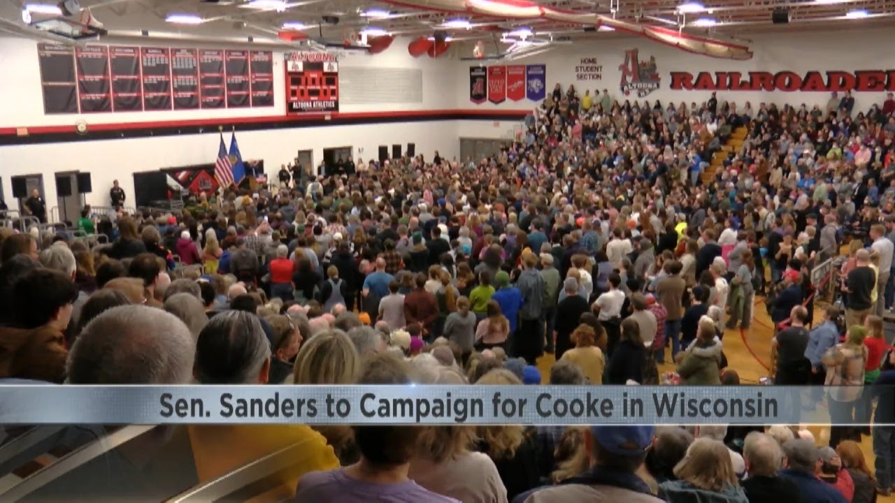 Sen. Bernie Sanders to Campaign for Rebecca Cooke in Wisconsin