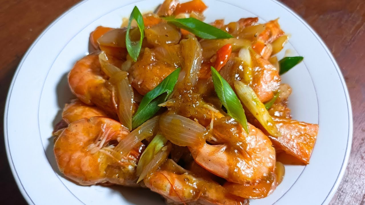 Awas Ketagihan!! Resep UDANG SAUS TIRAM YANG ENAK BANGET