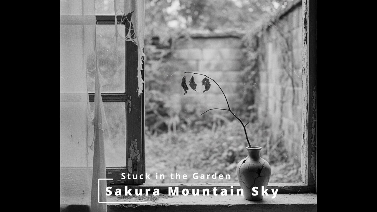 Stuck in the Garden- Sakura Mountain Sky
