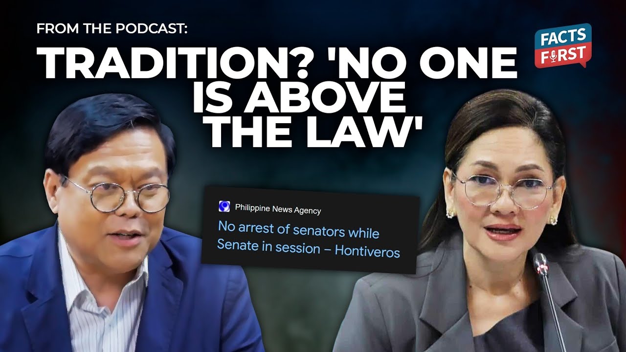 Dean Mel Sta. Maria hits Senate 'tradition' in dealing with arrests