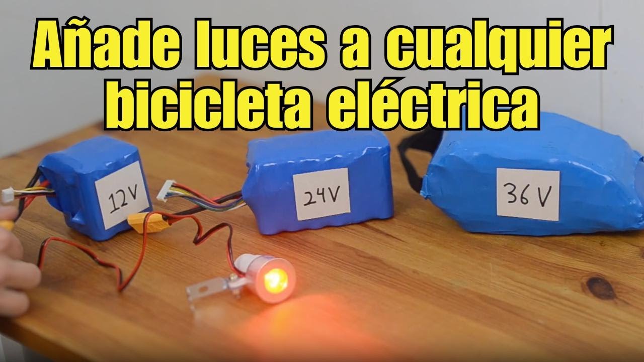 Cómo añadir luces LED a una bicicleta eléctrica
