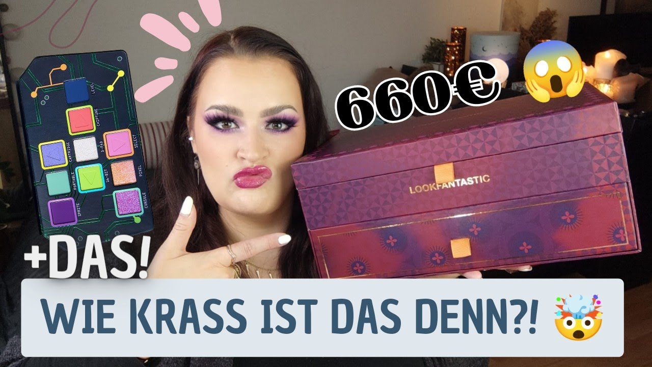 NOCH KRASSER 😱 660€ WARENWERT an LUXUSPRODUKTEN: Lookfantastic BEAUTY CHEST Unboxing | Kontrajunkie