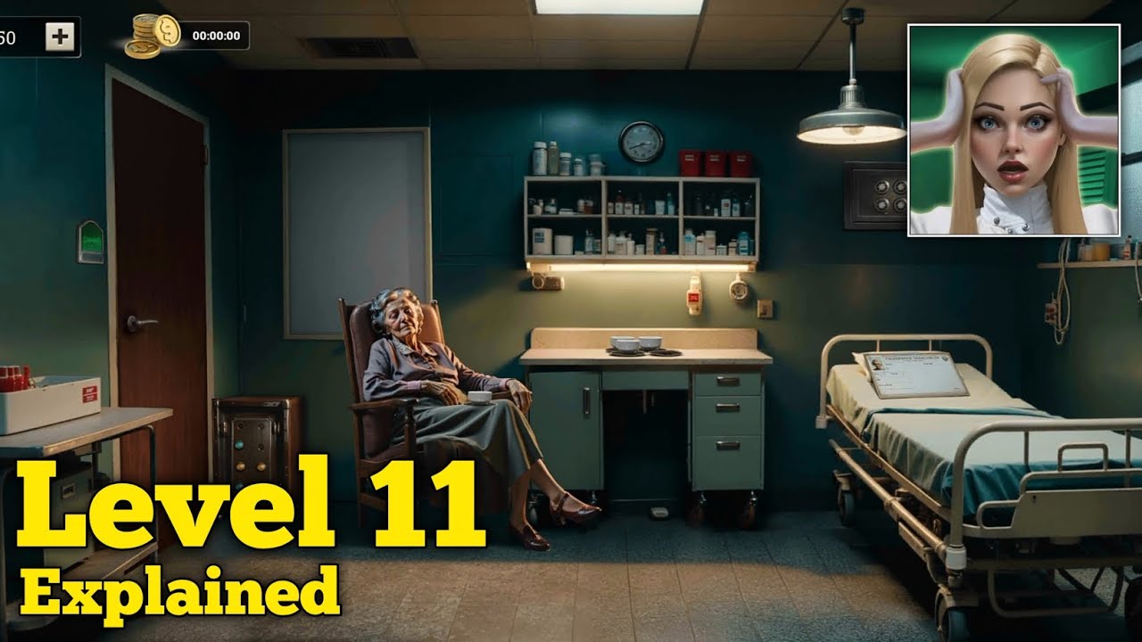 Escape From Mental Hospital Level 11 Walkthrough (Peaksel Games)