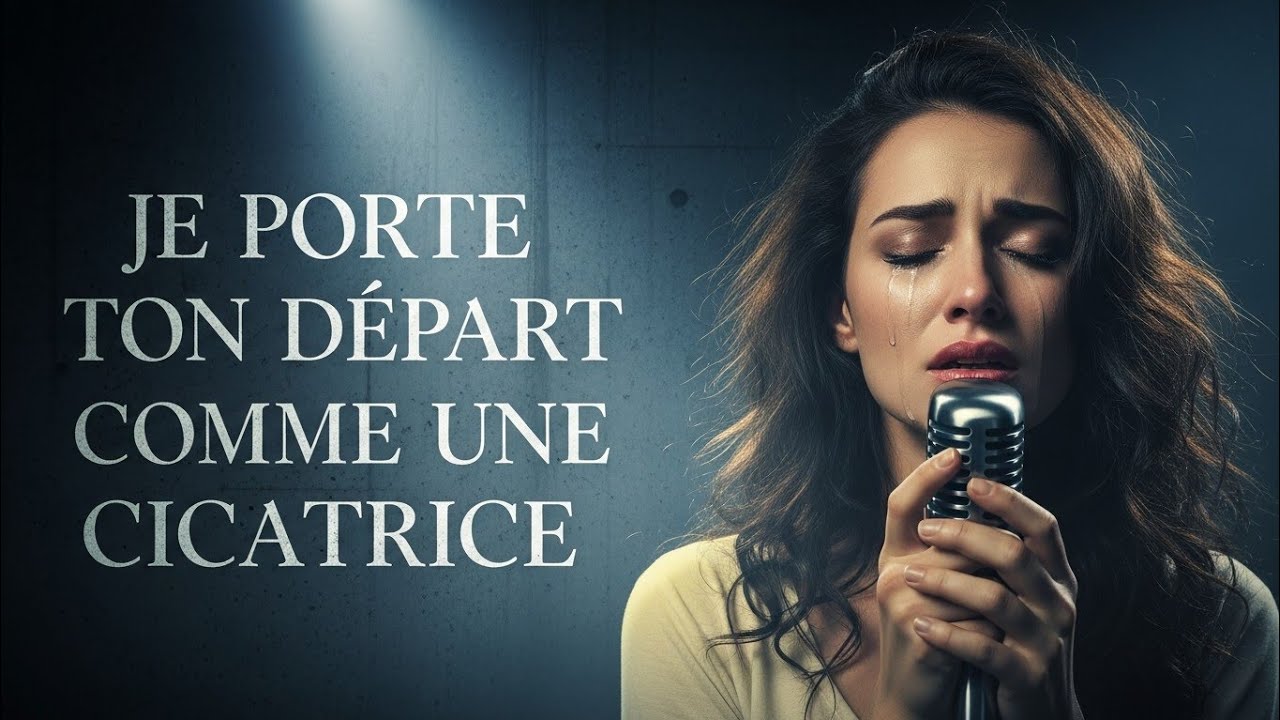 JE PORTE TON DÉPART COMME UNE CICATRICE