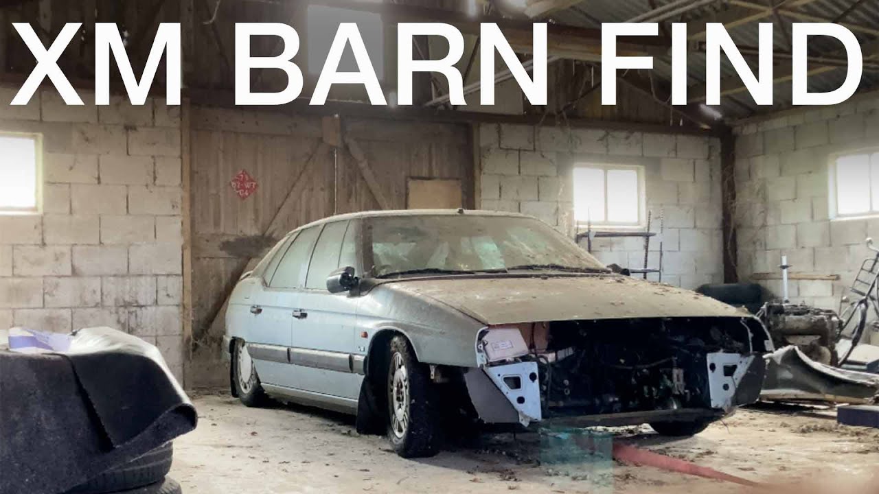 CITROEN XM BARN FIND - COLOR BLEU SIRENE !!
