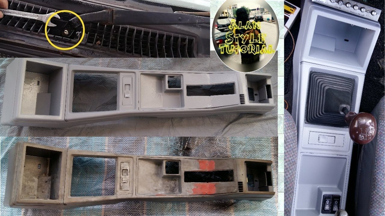 Console Gear Cover P/iswara. #FrontWiperArm #ResinKatalis #TutorialDiy