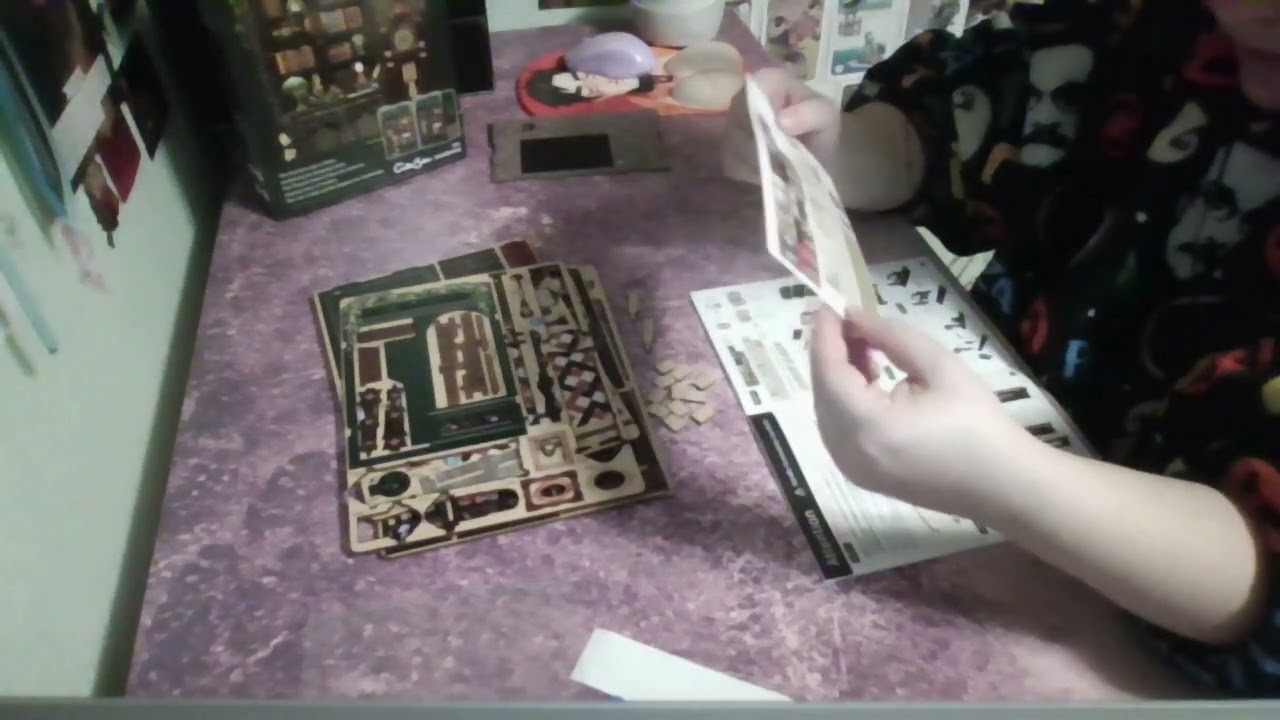 Making the Owl Bookstore book nook