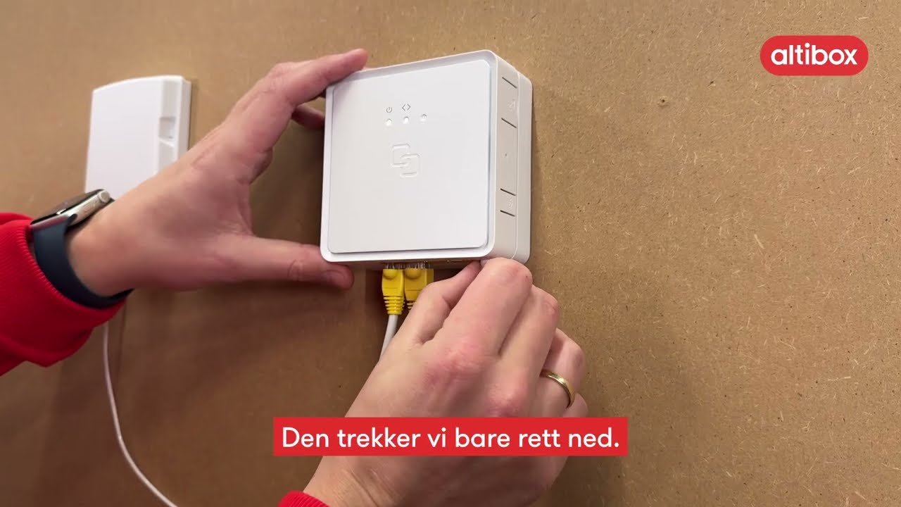 Slik bytter du hjemmesentralen FiberTwist (FT-1) selv