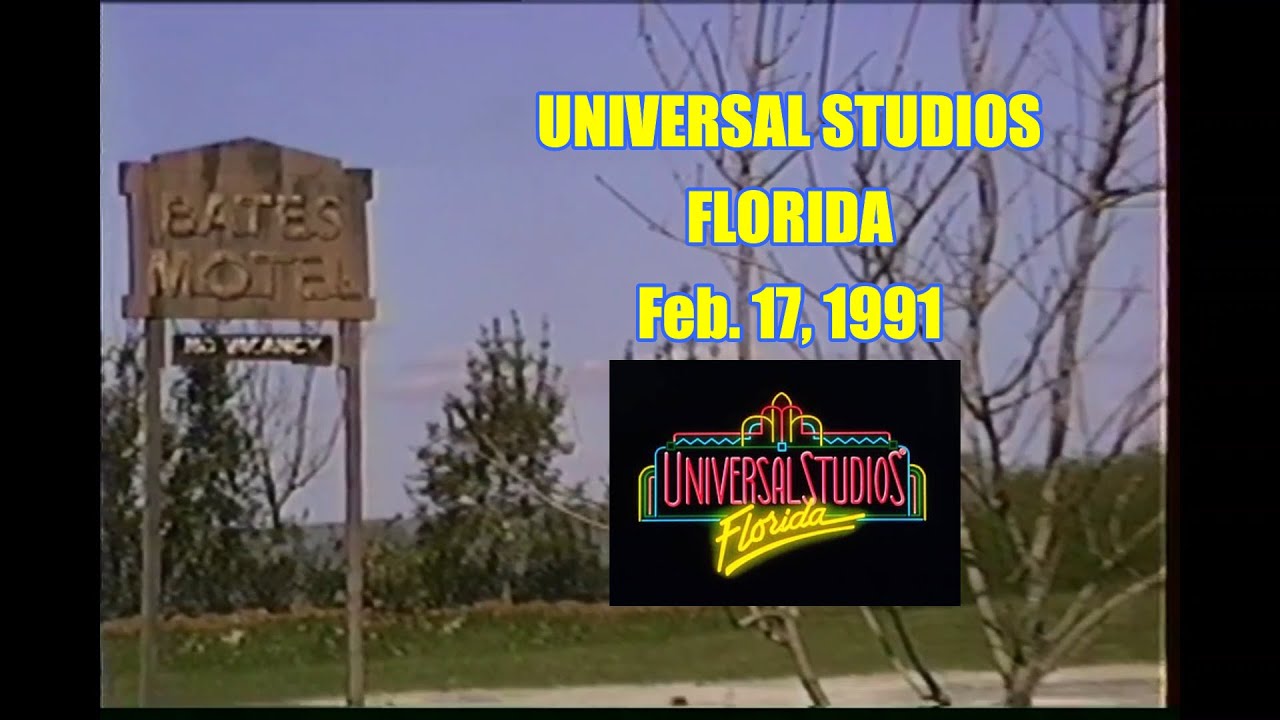 Universal Studios Florida - Feb. 17, 1991 - My first time!