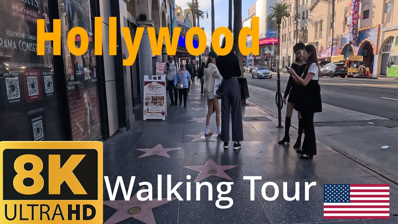 Walking Tour Holliwood California 2025