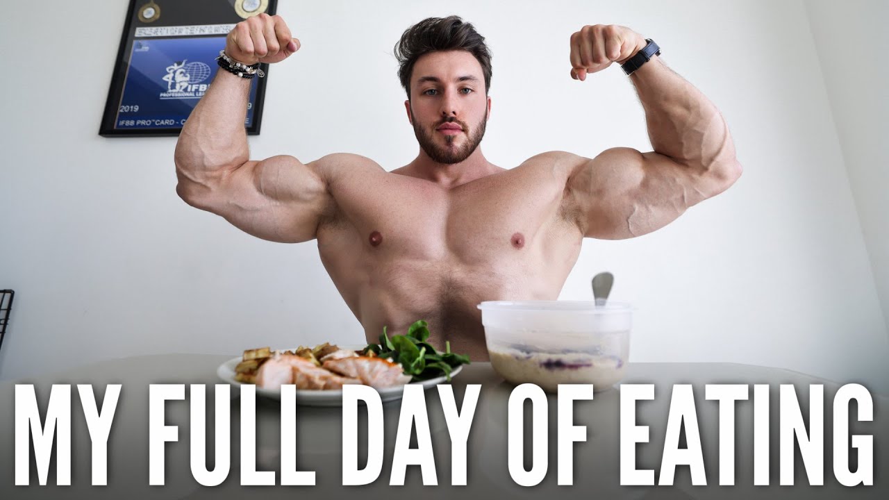 The Hardbody Shredding Diet | FULL DAY OF EATING with Amateur Bodybuilder Brandon Harding