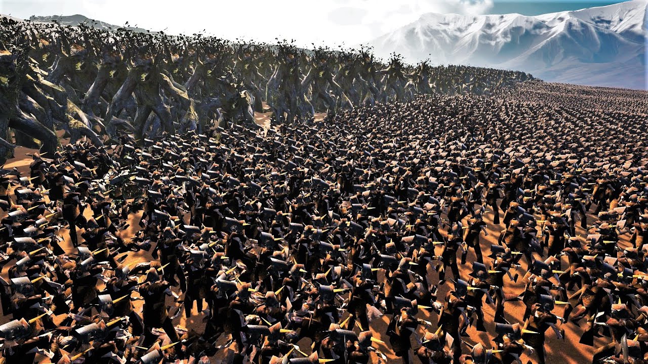 1000 TREE GIANTS vs 71.000 UNDEAD | MASSIVE BATTLE - Epic Fantasy Battle Simulator