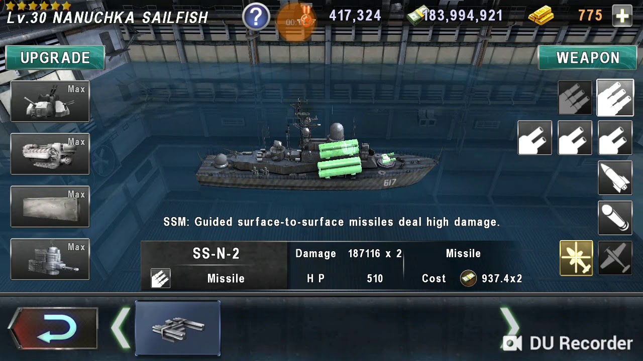WARSHIP BATTLE Episode 45 Mission 3 NANUCHKA SAILFISH