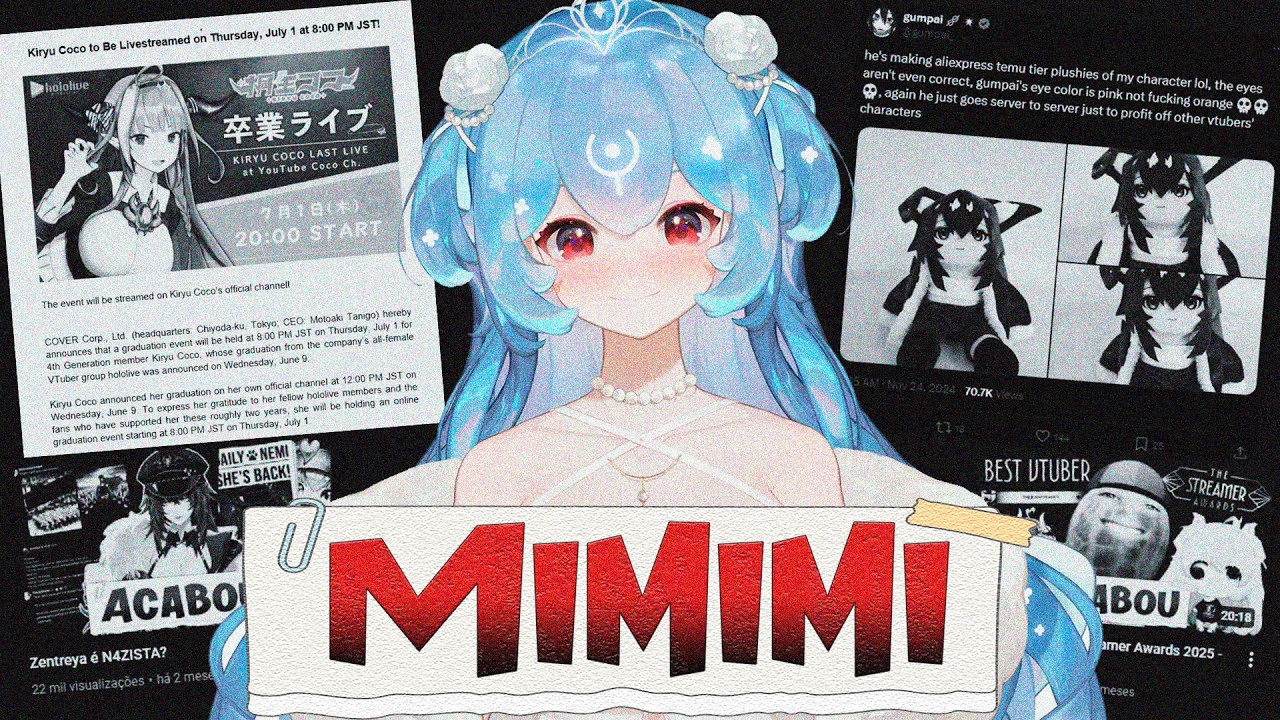 TOP 5 maiores MIMIMI da Comunidade VTuber gringa (PARTE II)