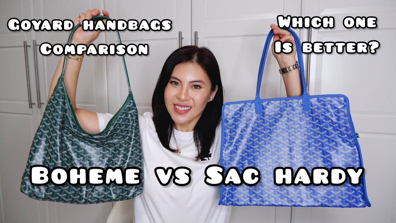 Goyard Handbags Comparison-Boheme vs Sac Hardy