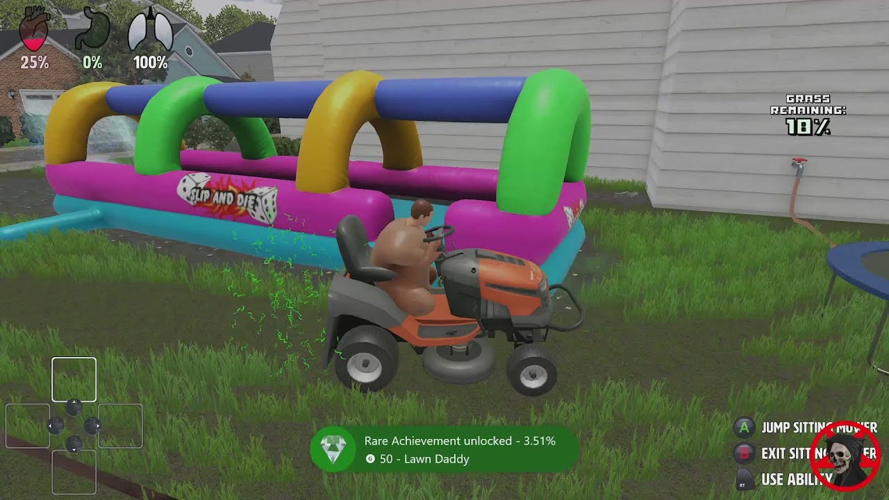 Who's Your Daddy?! Achievement Lawn Daddy