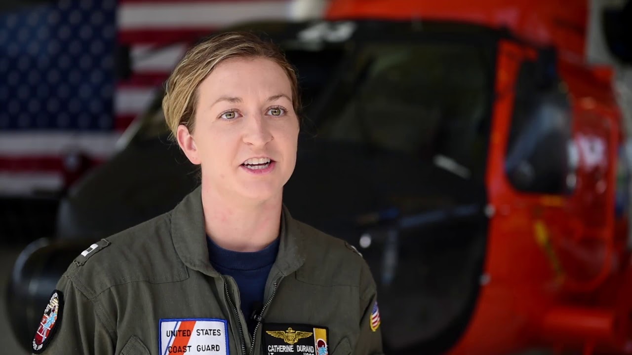 Meet Female Coast Guard Pilot Rocks at Rescue 91-year-old Man From Fishing Boat: Lt Catherine Durand
