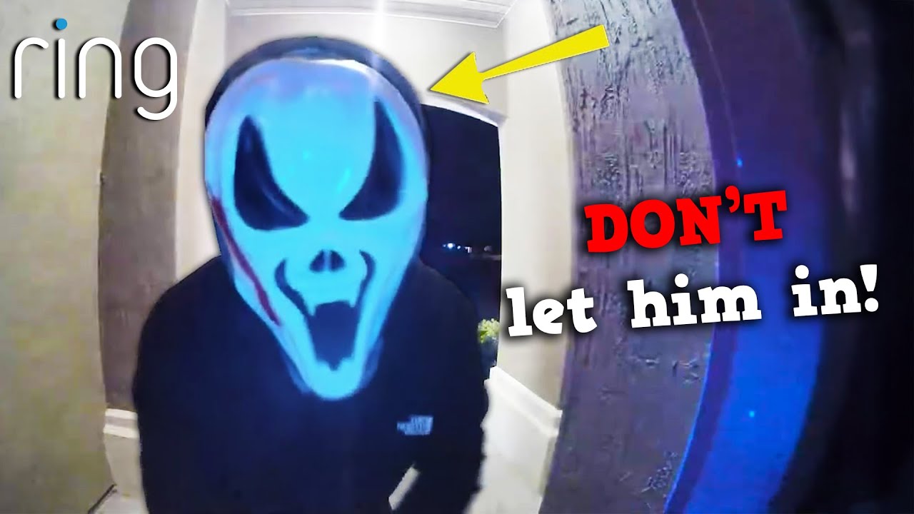 This Is Why You Should Never Open Your Door at Night! (Caught on Ring Doorbell)