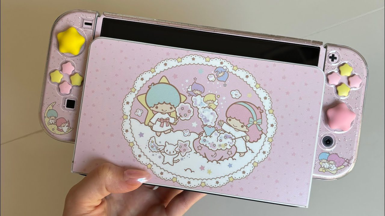 Sanrio Little Twin Stars Nintendo Switch Oled Makeover