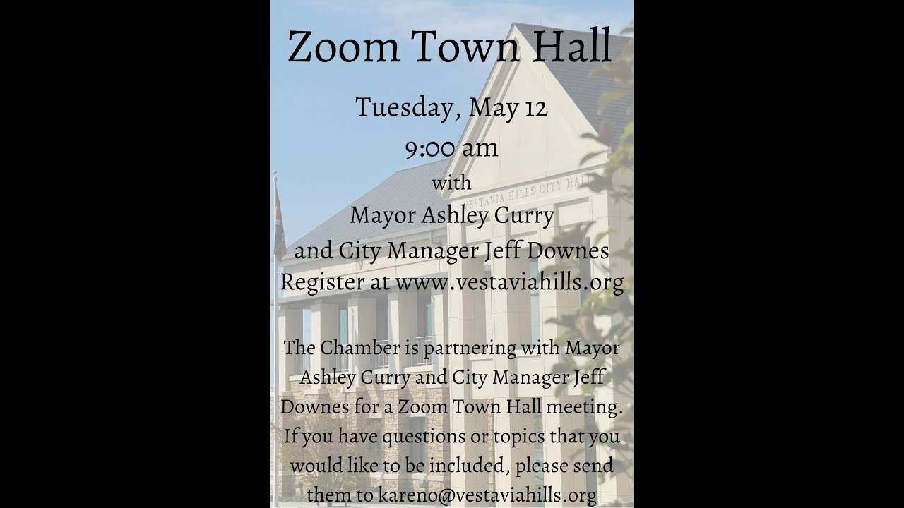 Zoom Town Hall