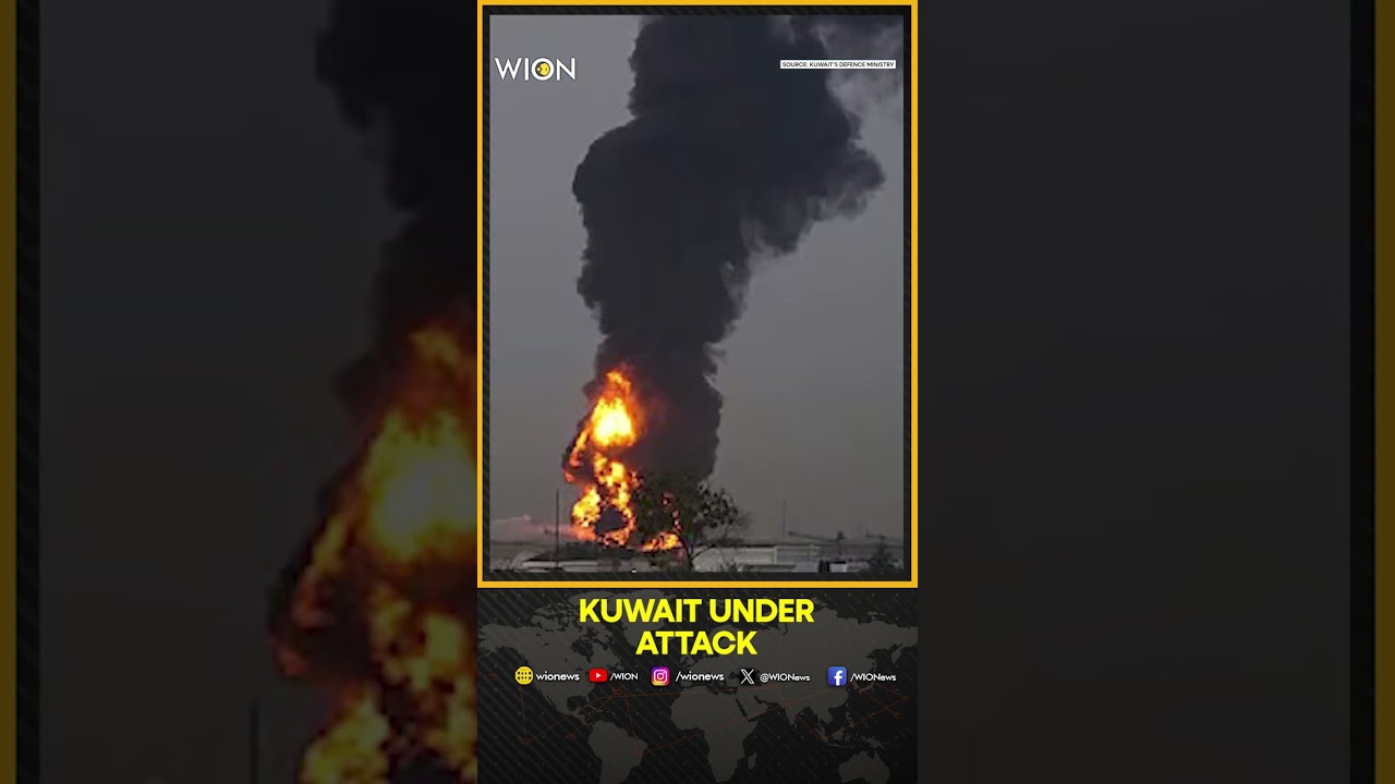 Kuwait Under Attack: Kuwait Air Defence Confronts Rocket And Drone Attack | WION Shorts