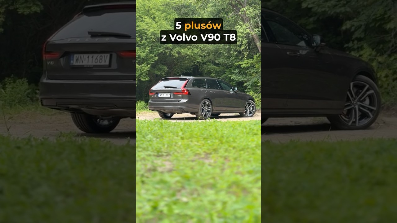 5 PLUS&Oacute;W - Volvo V90 T8 eAWD 455 KM Ultra Dark | #volvo #v90 #volvov90 #t8 #5plusowiminusow #plugin