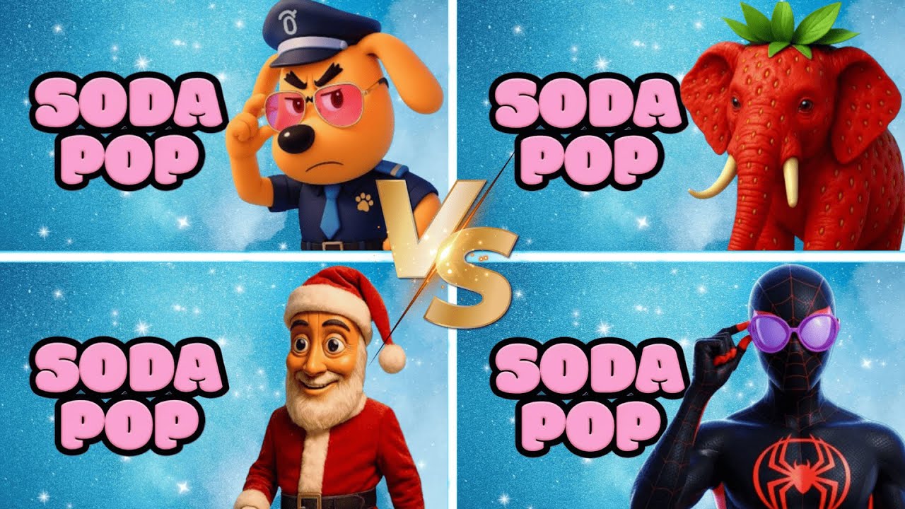 Sherif Labrador 🆚 Spider-Man 🆚 Strawberry Elephant 🆚 Italian Brainrot🎶🎵 Who Is Best?