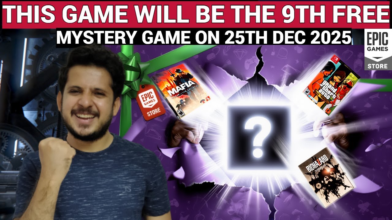 THIS IS THE 9TH FREE MYSTERY GAME ON 25 DEC | EPIC GAMES MYSTERY GAME 2025|