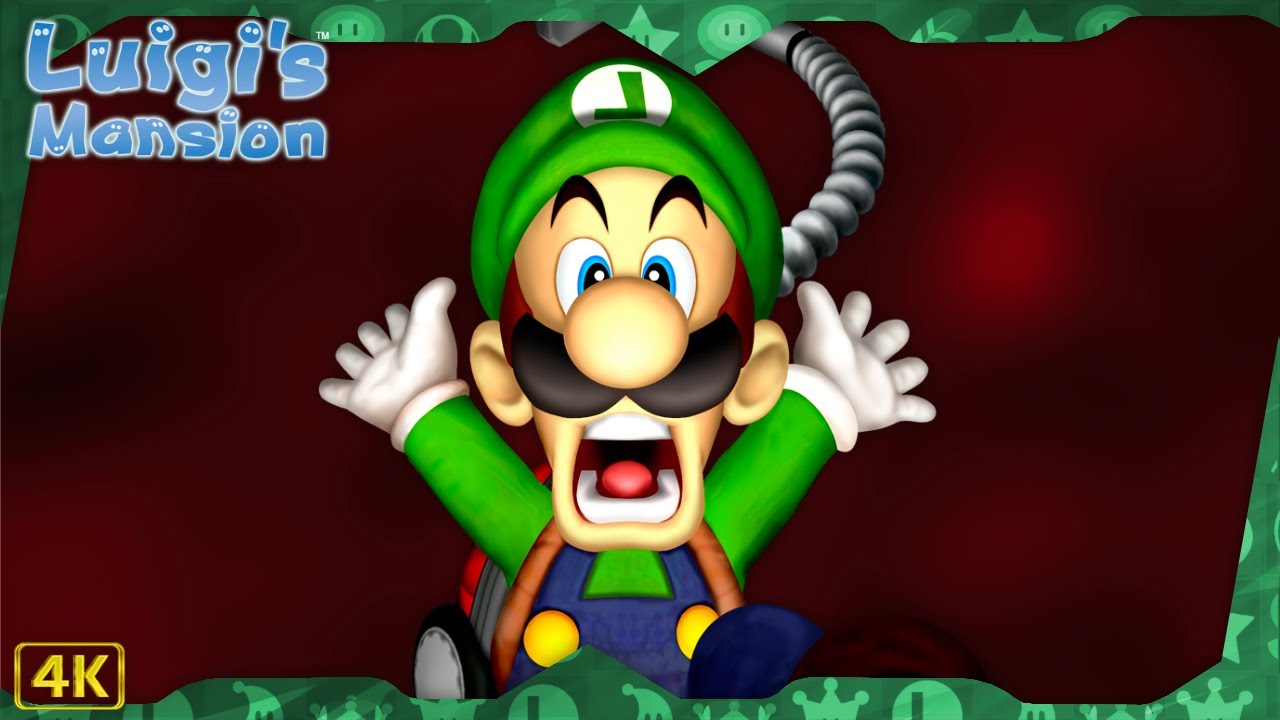 Luigi's Mansion PAL ⁴ᴷ The Hidden Mansion, полное прохождение 100% (все крики, золотые портреты)