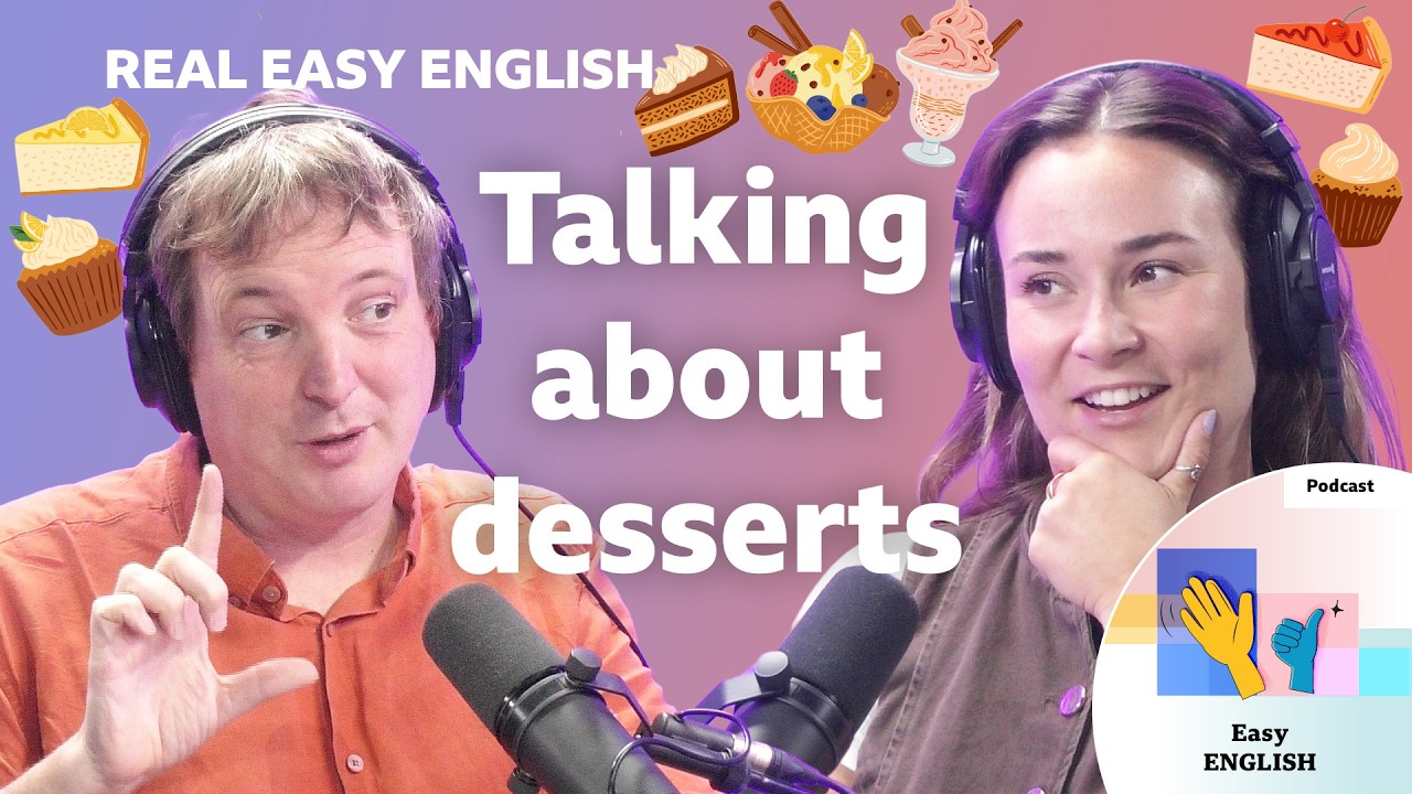 Our favourite sweet foods 🍦🍭🍫  Practise your listening with Real Easy English