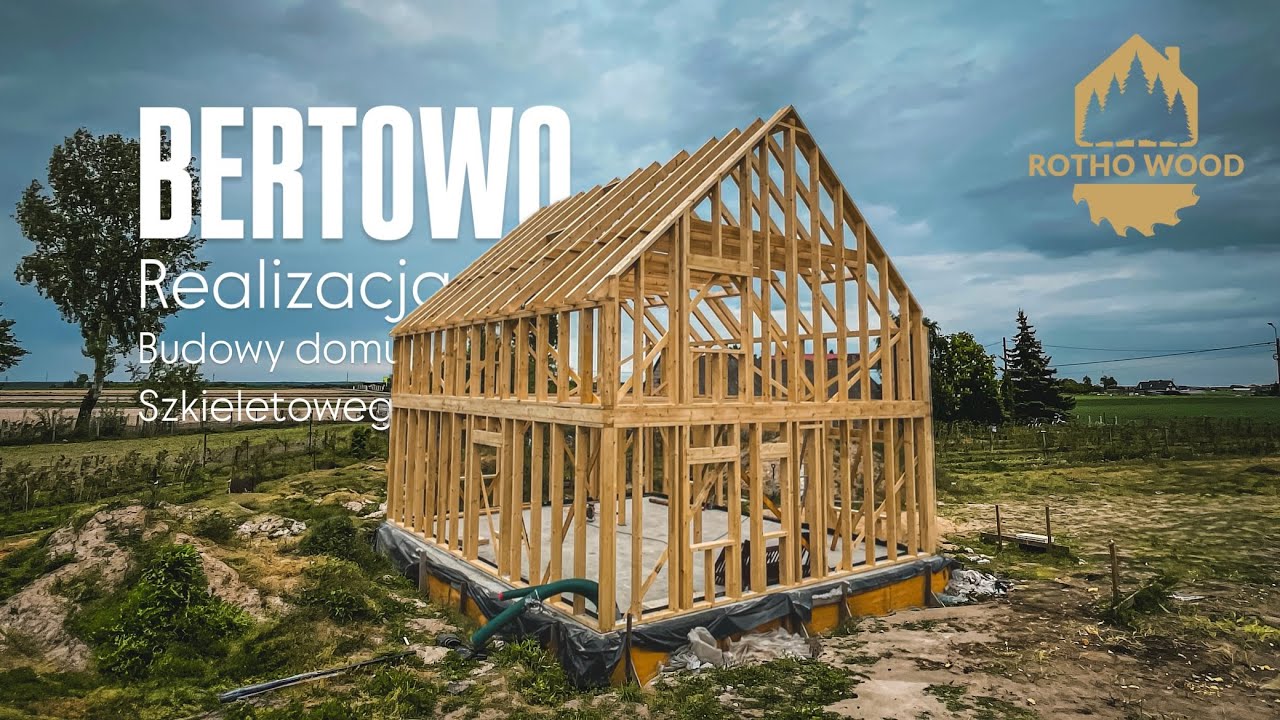 Budowa Domu Szkieletowego Bertowo| Rothowood &ndash; Nowoczesne Ekologiczne Domy Drewniane 🏗