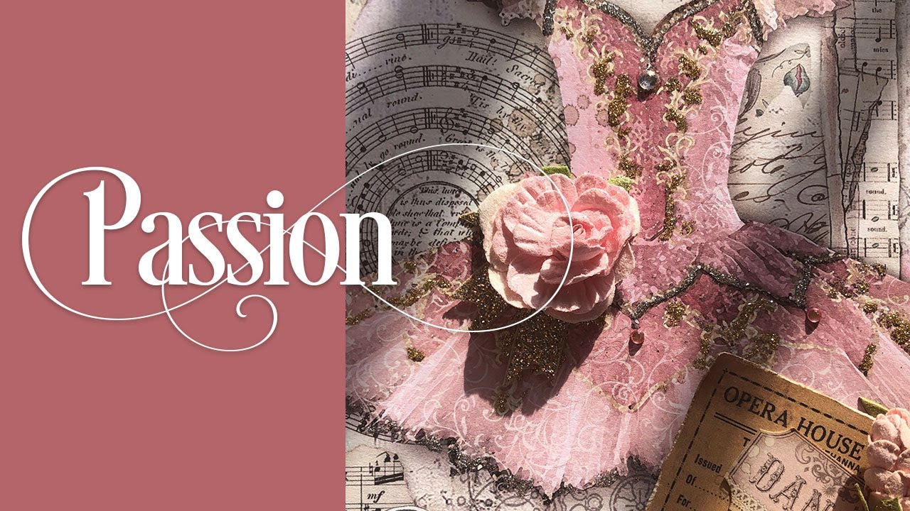 Stamperia Passion Mini Album Tutorial - Part 1