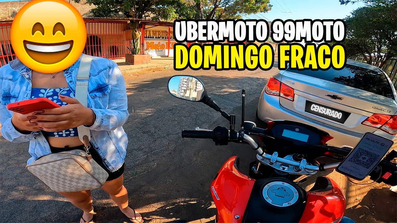 UBERMOTO DOMINGO DE MANHÃ É SEMPRE ASSIM 😔