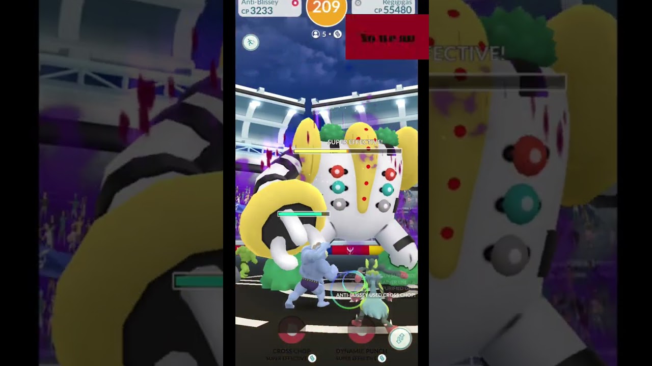 Shiny Shadow Regigigas caught in Pokemon GO #pokemon #pokemongo 