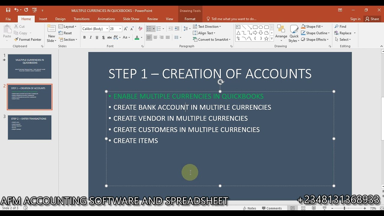 Multiple Currencies in QuickBooks