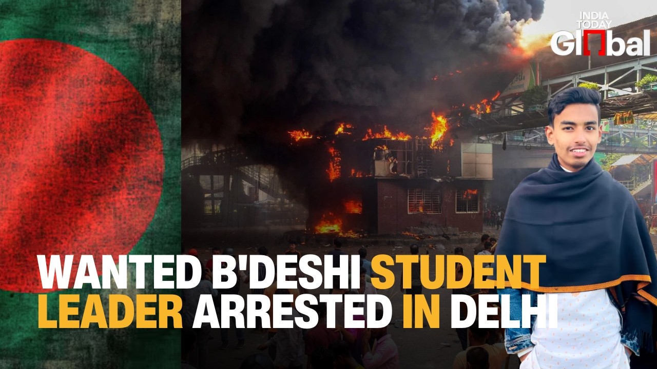 Wanted Bangladeshi Student Leader Arrested at Delhi Airport in Hindu Cop Murder Case