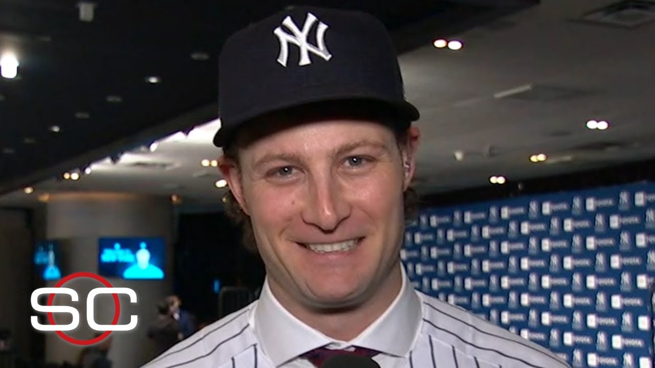 Gerrit Cole got a ball from Derek Jeter the day he was holding his childhood sign | SportsCenter