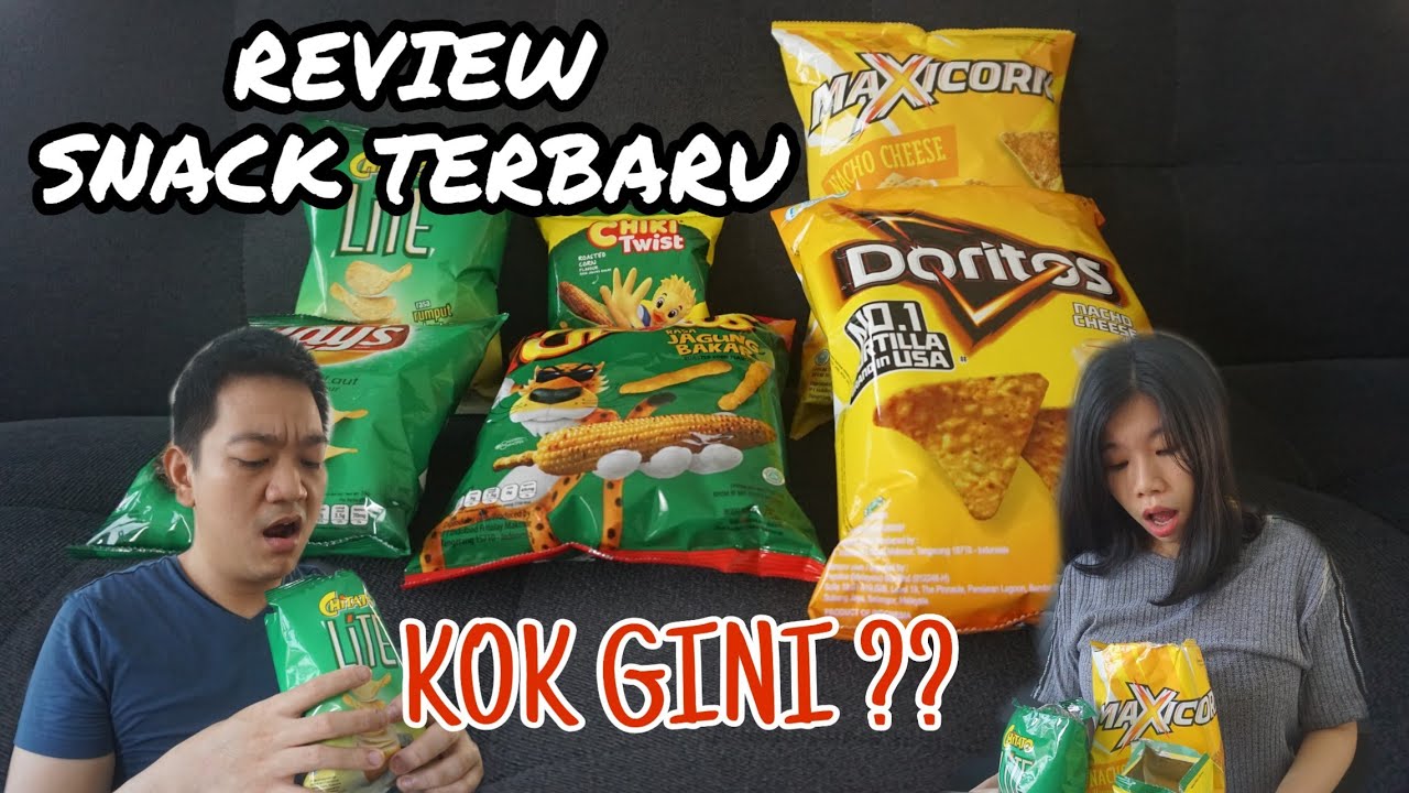 REVIEW SNACK TERBARU 2021!! - SNACK LAMA VS BARU  (CHIKI TWIST, CHITATO LITE, MAXICORN)