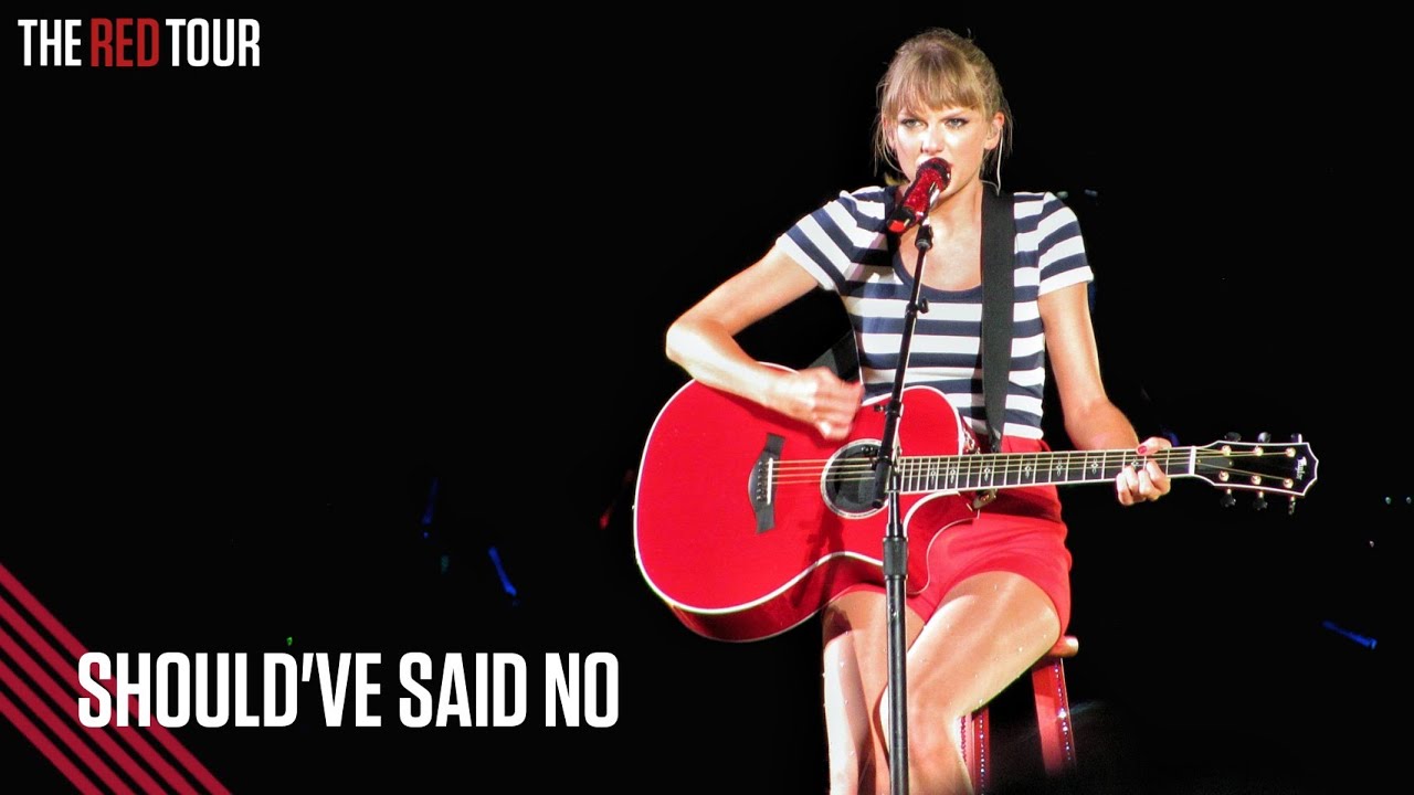 Taylor Swift - Should've Said No (Live on the Red Tour)