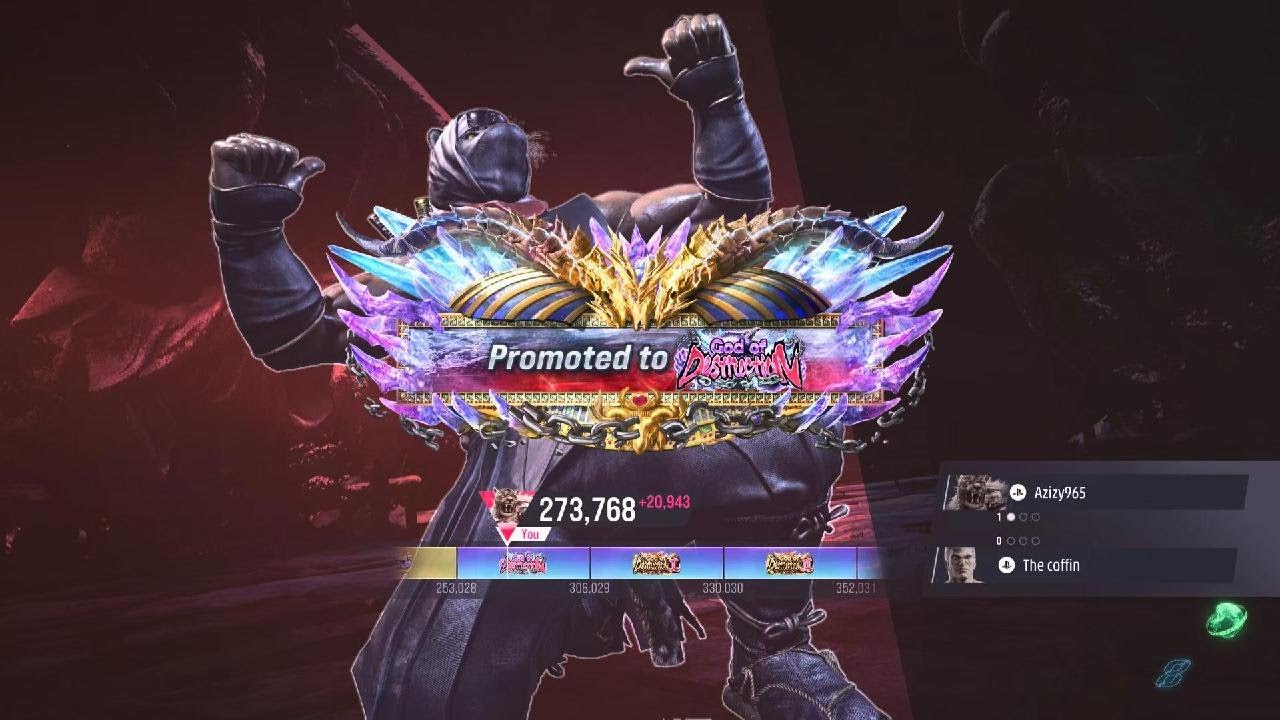 TEKKEN8 Armor king has Finally got promoted to Destruction