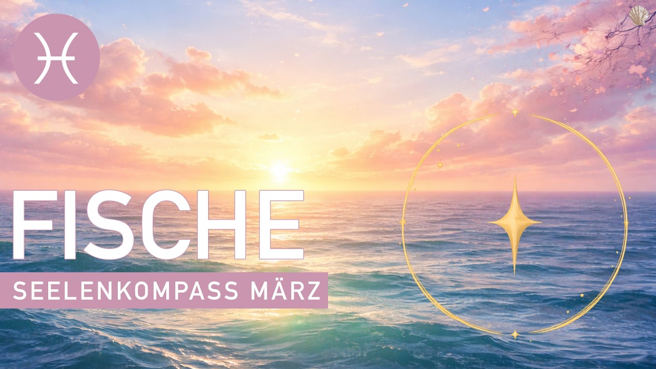 FISCHE ♓️  Seelenkompass März 2026 🧭 Monatslegung mit Tarot- und Orakelkarten