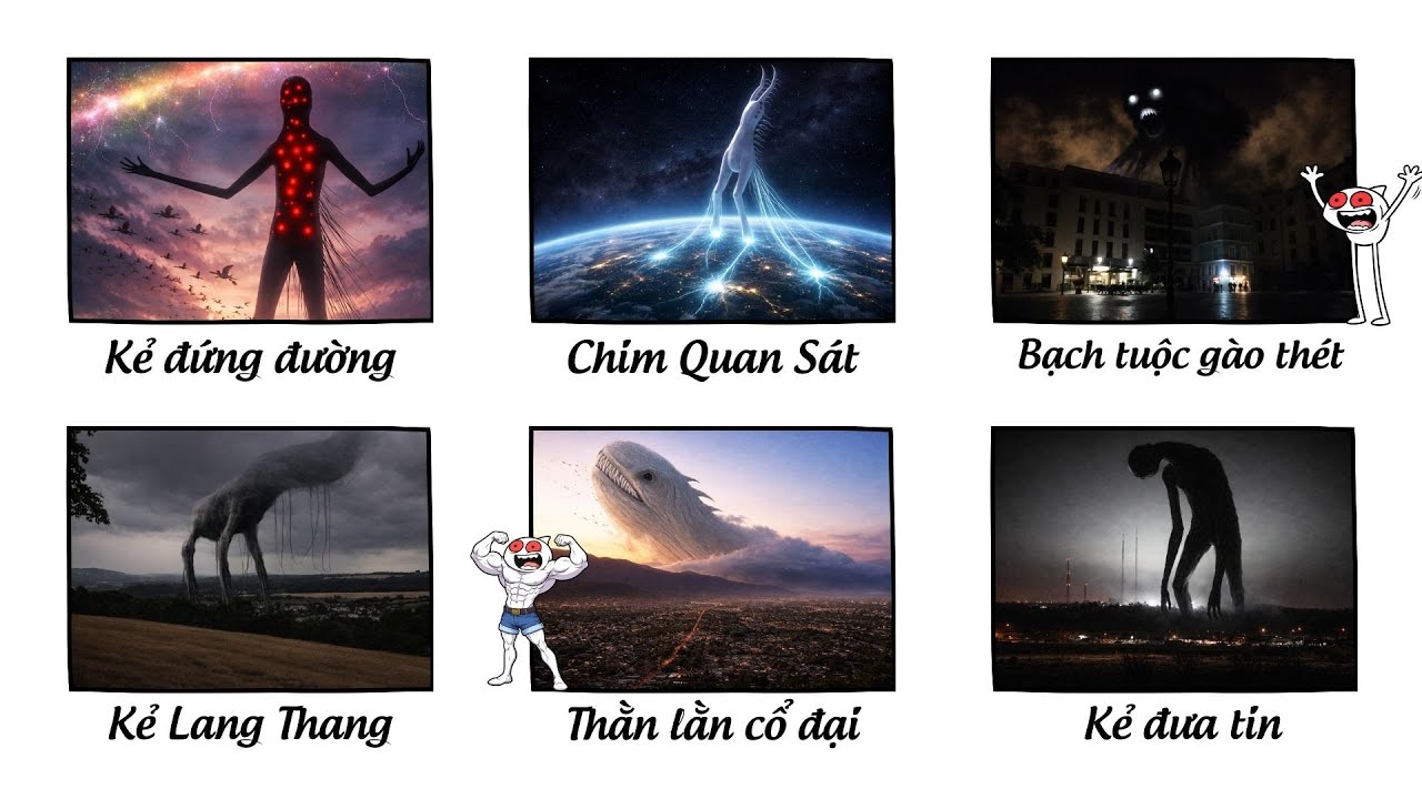 Giải Mã Các Quái vật Khổng Lồ  | Sinh Vật Trevor Henderson (P3)